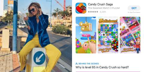 В какие игры играют звёзды на телефоне?